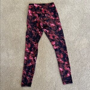 Lululemon Floral Patterned Leggings